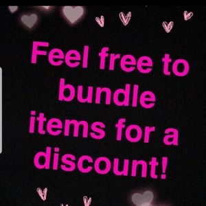 Bundle items for discount